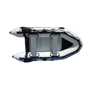 Barco inflable personalizado con motor a la venta en stock bote inflable río lago bote pesca inflable plegable - Product Image 2