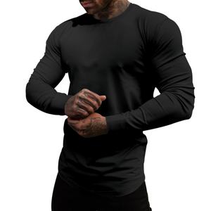 Camiseta Deportiva de Manga Larga para Hombre, Ajustada, de Alta Calidad, Transpirable y Cómoda, en Todos los Colores - Product Image 3