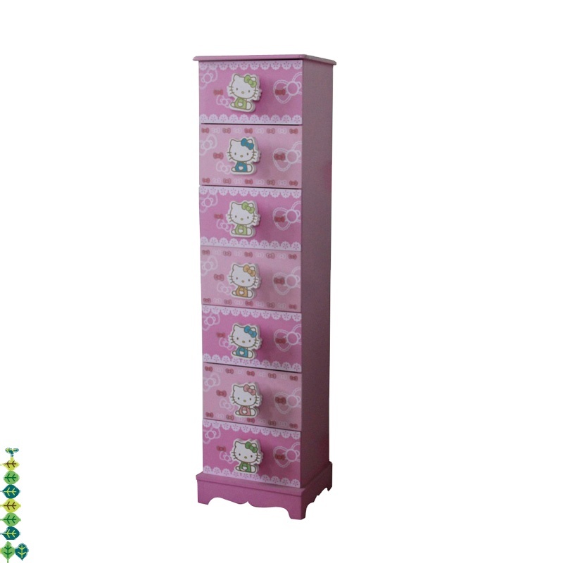 Small Wood Drawer Cabinet Storage for