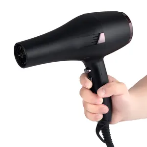 Suttik 998 konsentrator pengering rambut portabel profesional pengering rambut kuat 2200w Motor kuat 220v ion perjalanan AC