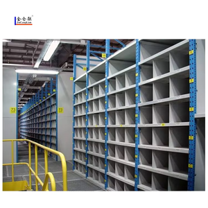 Estantería de almacén de servicio mediano personalizable Estante de almacenamiento de acero de 2-6 capas Capacidad de 800Kg/capa Recubierto de polvo Independiente al por menor - Product Image 2