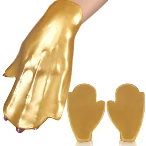 Masque pour les mains, hydratant, blanchissant, personnalisé, à bas prix, en or 24k, offre spéciale