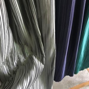 रेशम की तरह रेशमी कपड़े रंगीन झुर्रियों की पोशाक पार्टी भोज पोशाक पोशाक पोशाक पोशाक पोशाक पोशाक पोशाक पोशाक पोशाक कप। - Product Image 3