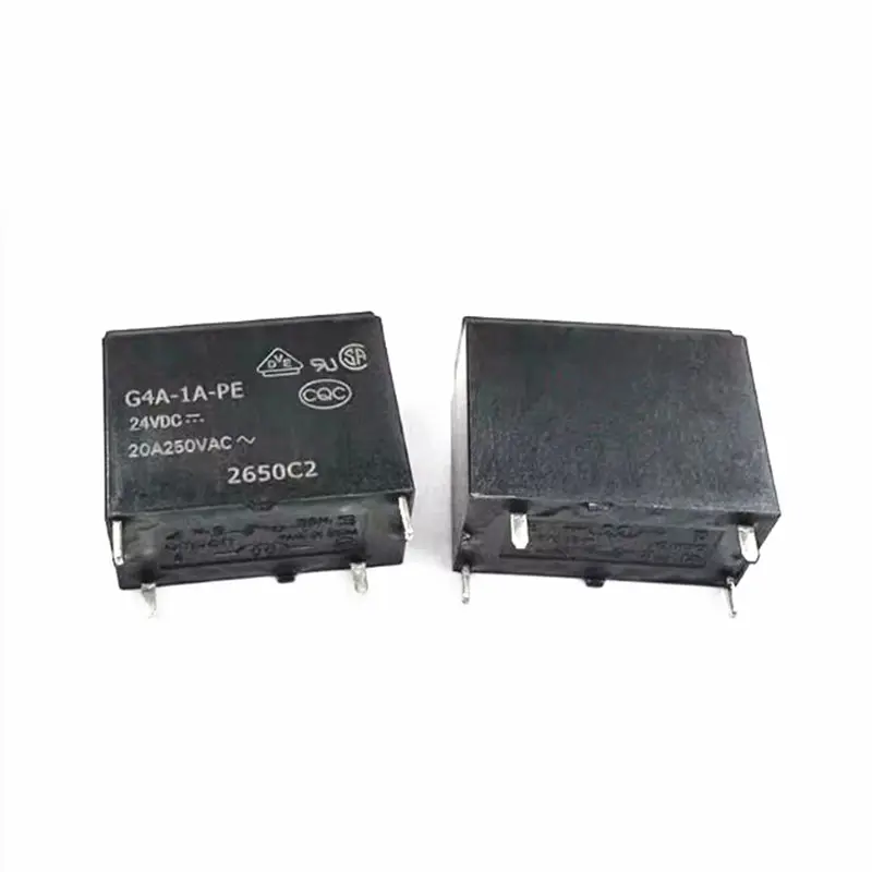 リレーG4A-1A-PE G4A 1A PE G4A1APE 24VDC DC24V 24V 20A 4PIN新品オリジナル