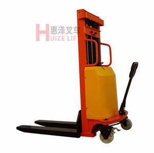 Capacidad 1500kg Fácil operación Bajo ruido China Huize Apilador <span class=keywords><strong>semi</strong></span> eléctrico con doble mástil - Product Image 2