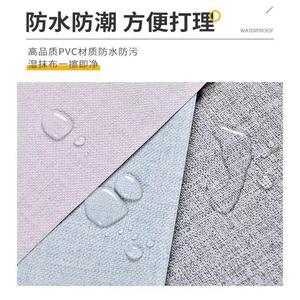 Papel tapiz de lino de color sólido, autoadhesivo, impermeable y grueso, para sala de estar, dormitorio, pared de fondo minimalista - Product Image 2