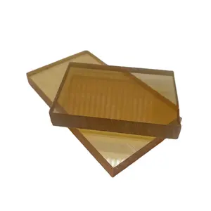 Natural Amber Color Engineering Kunststoffe Polysulfon platte Netzteil Blatt und Stange Netzteil Stab