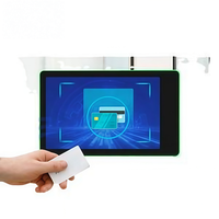Tablette murale 15,6 pouces à écran tactile LCD RK3566 Android 11 IP65 pour système de réservation de salles de réunion, alimentation PoE, OEM pour agences