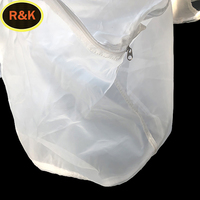 Sac filtre en Nylon, 400 microns/200 microns, 100 microns, sachet pour résine d'échange du fer