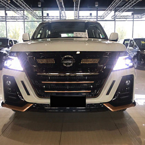 Pare-chocs de voiture de haute qualité pour Nissan <span class=keywords><strong>Patrol</strong></span> Y61 2010-2019 Mise à niveau <span class=keywords><strong>Nouveau</strong></span> style Kit carrosserie Face avant et pare-chocs arrière - Product Image 4
