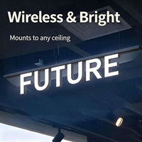 Letras LED Magnéticas Personalizadas, Fáciles de Instalar, Mini Letreros 3D Retroiluminados para Tiendas, Centros Comerciales y Proyectos Comerciales