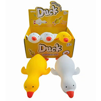 Vente en gros : Jouet Squishy Géant Canard Jaune Super Extensible, Canard Squishy Jumbo Sensoriel Anti-stress, Cadeau de Bureau pour Enfants et Adultes