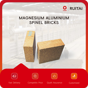 Brique réfractaire en spinelle d'alumine de magnésie de qualité supérieure avec une excellente résistance au choc thermique - Product Image 3