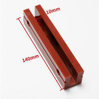 Pièces de rechange pour ascenseurs : Patin de guidage principal DX26 140*16/10 pour ascenseur Kone, revêtement de patin de guidage de cabine, pièce de rechange pour ascenseur