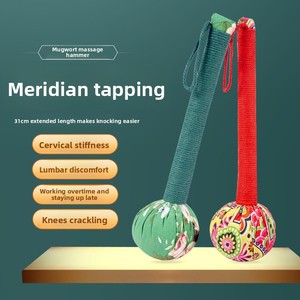 灸ハンマー 五草温灸 ヘルスケア 伝統的な中国医学スタイル 肩や首の凝りを和らげる - Product Image 3