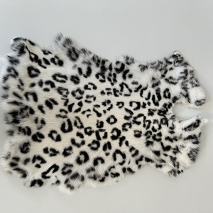 Pelle <span class=keywords><strong>di</strong></span> Coniglio Vera con Stampa Leopardata e Tigrata, Morbida Pelle per Artigianato Fai-da-Te, Fodere, Abbigliamento - Product Image 3