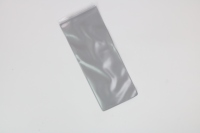 Pochette portable transparente en PVC avec fermeture éclair coulissante, sac en plastique PVC long et étroit pour le rangement de cosmétiques, bijoux et fournitures de bureau
