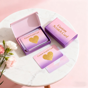 Impression personnalisée à gratter Date Valentines jeu de cartes <span class=keywords><strong>cadeau</strong></span> pour les couples de cartes à gratter amusant et romantique - Product Image 1