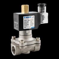 Válvula Solenoide de Aire y Agua de Alta Calidad 110V 220V 24V, Válvula Solenoide Normalmente Abierta, Válvula Solenoide de Acción Directa