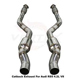 Vortex Performance Stainless Steel Catback <b>Exhaust</b> System For Audi RS5 4.2L V8 2012-2018 Racing Tuning - Product Image 4
