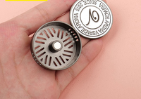 Diffuseur d'aromathérapie magnétique personnalisé en alliage de zinc pour grille d'aération de voiture, parfum longue durée pour la décoration automobile