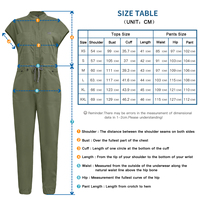 Nouvelle Collection : Combinaison d'uniformes médicaux sans manches avec col zippé, pour infirmières, blocs opératoires, hôpitaux et spas - Tenue professionnelle une pièce