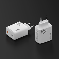 Vente flash - Chargeur rapide PD 25W - Prise EU - Mini USB C - Certifié CE/RoHS - Portable - Universel pour iPhone, Samsung, téléphones Android