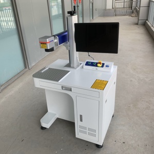 Máquina de Marcado Láser de Fibra de Escritorio Fabricada en China, 20W-100W, para Etiquetas de Oreja de Oveja - Product Image 2