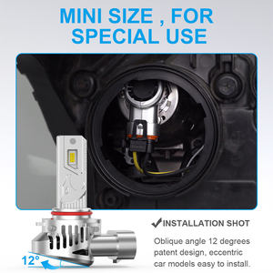Offre Spéciale 9005 9006 phare LED 70W 10000LM ampoule de remplacement de phare de voiture à haute luminosité pour BMW AUDI BENZE - Product Image 6
