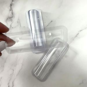 XiMan Clear <strong>PET</strong> Lip Balm <strong>Blister</strong> Pouches <strong>Blister</strong> Cosmetic <strong>Packaging</strong> Tray for Clam Shell Lip Balm <strong>Packaging</strong> - Product Image 3