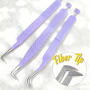 แหนบต่อขนตาแบบเส้นใย ปลายแหลม รับทำโลโก้  แบบใหม่ - Product Image 1