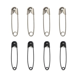 <span class=keywords><strong>Épingle</strong></span>s de sûreté en métal antirouille multi-tailles pour vêtements, fixation d'étiquettes, couture et travaux manuels DIY – Vente en gros fabricant - Product Image 3