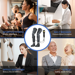 Grosir Pabrik Peralatan terapi pemanas elektrik mesin pijat kaki kompresi udara berurutan untuk kaki betis waktu kaki - Product Image 6