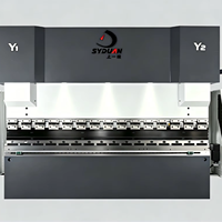 Presse plieuse CNC électro-hydraulique synchrone à double servo entièrement automatique 5000KN, avec pompe à roulement, pour la vente en gros, directement de l'usine