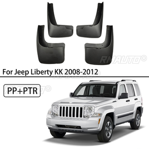 4 Guardabarros para Jeep Liberty KK 2008 2009 2010 2011 2012, Protectores Contra Salpicaduras Delanteros y Traseros - Product Image 1