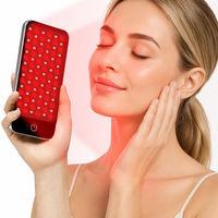 Lampe de luminothérapie rouge BioMol MINI, panneau de luminothérapie infrarouge avec support, lumière rouge 660 nm, dispositif 850 nm