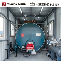 Caldera de Vapor a Gas GLP de 2tph, 2 Toneladas, 1.25mpa, para Planta de Pasteurización de Leche de Soya