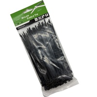 Offre Spéciale – Serre-câbles en nylon noir 3,6 x 150 mm (6 pouces) autobloquants, lot de 100, prix de gros usine, résistance 42 lbs