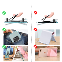 Support de téléphone universel 2022 pour doigt, rotatif et rétractable, avec poignée arrière en métal pliable pour téléphones et tablettes