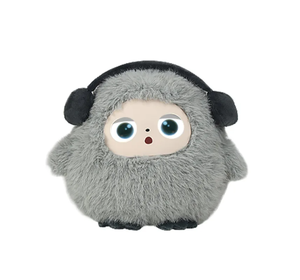 Jouet en peluche de Noël en coton PP super doux avec yeux LCD, dialogue vocal, compagnon littéraire pour enfants, cadeau, <span class=keywords><strong>robot</strong></span> intelligent IA - Product Image 1