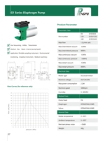 Pompe à pression négative Pengpu modèle G1DC 6V/12V/24V pour l'échantillonnage et l'ingénierie du vide, fabricant direct de plastiques