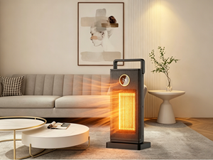 Nouveau Radiateur Tour Autonome en Plastique, Chauffage Rapide Céramique PTC, Silencieux, Double Fonction Chauffage et Refroidissement, Série YND-60G, 1900W, pour Salle de Bain (11-20m²) - Product Image 1