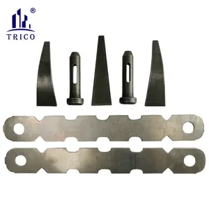 Aluminum Form Wall Ties Aluminum Forming System Concrete Wall Ties Flat Tie Full Wall Tie 6" 8" 10" 12"