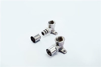 Raccords de presse en laiton pour tuyaux multicouches de plomberie, 12mm, 16mm, 20mm