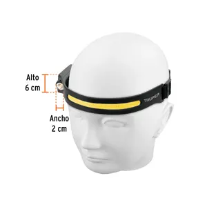 Lampe de mineur LED BOX 4 TRUPER 350 lm avec capteur, rechargeable - Product Image 3