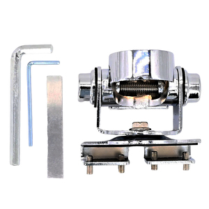 Universal <b>Car</b> Antenna Mount <b>Clamp</b> Bracket Metal Trunk Lip Mount Holder for Two Way Radio Mobile Antenna Installation - Product Image 6