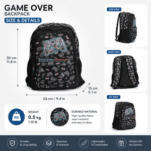 Neue Kollektion Jungen Tagesrucksack für die Schule Komfortabler Atmungsaktiver Mehrtaschen-Schulranzen für Kinder - Product Image 3