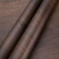 Sustrato de PVC texturas de madera en relieve película de decoración interior de PVC superficie protectora panel de puerta prensa lámina de melamina para panel de acero