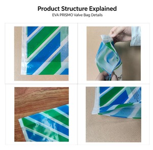 Bolsa con Válvula <span class=keywords><strong>PRISMO</strong></span> EVA, Diseño Sellado al Calor a Prueba de Fugas, Resistente a Bajas Temperaturas, para Envasado de Polvo Químico - Product Image 4