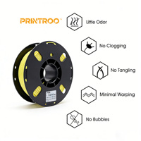 Filament 3D PRINTROO PVA, filament de support soluble dans l'eau amélioré pour PLA/PETG/TPU/Nylon, compatible avec la plupart des imprimantes FDM
